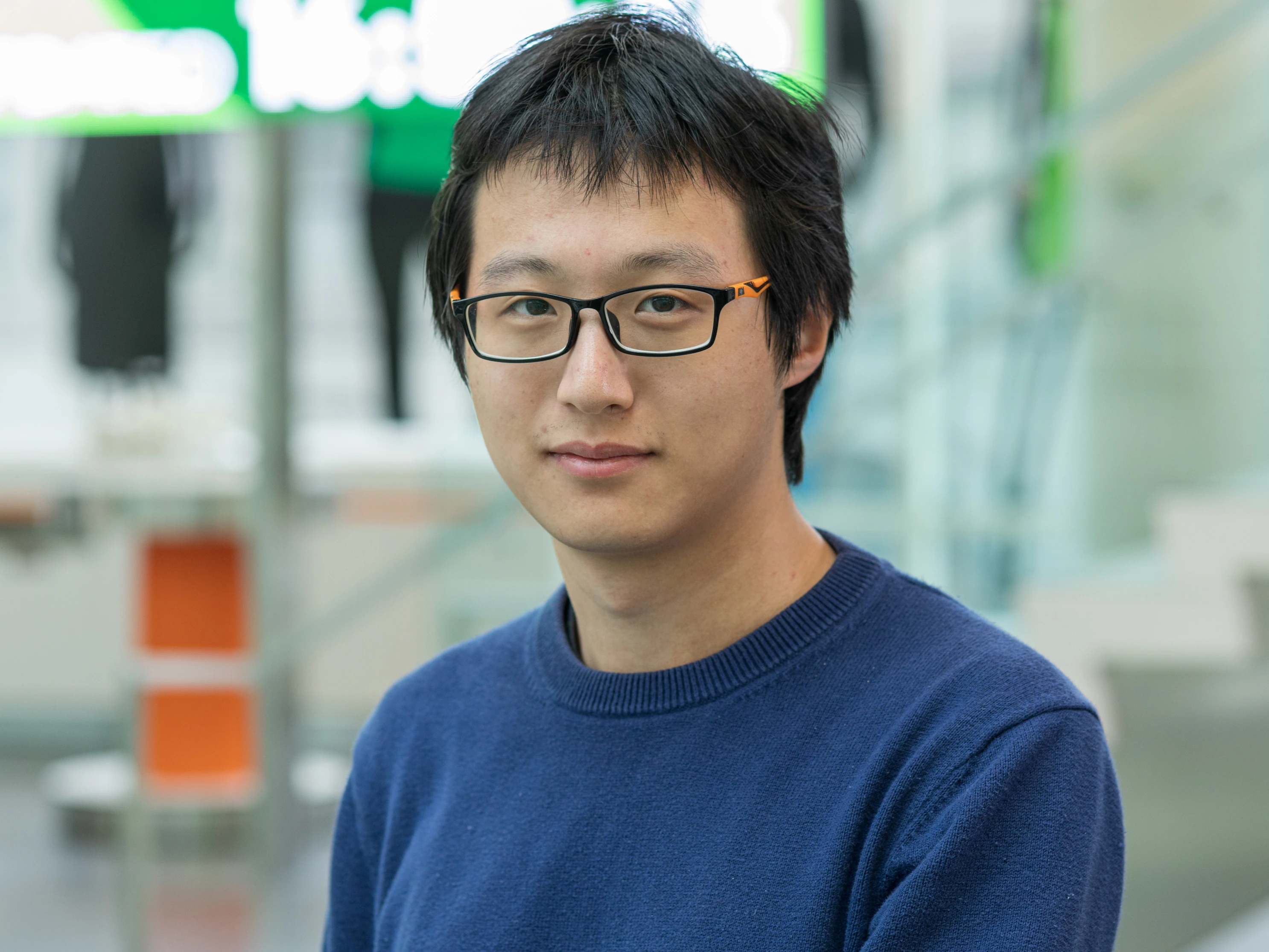 Hao Tan is a Data Science Ph.D. Fellow at Bloomberg (Photographer: Lori Hoffman/Bloomberg)