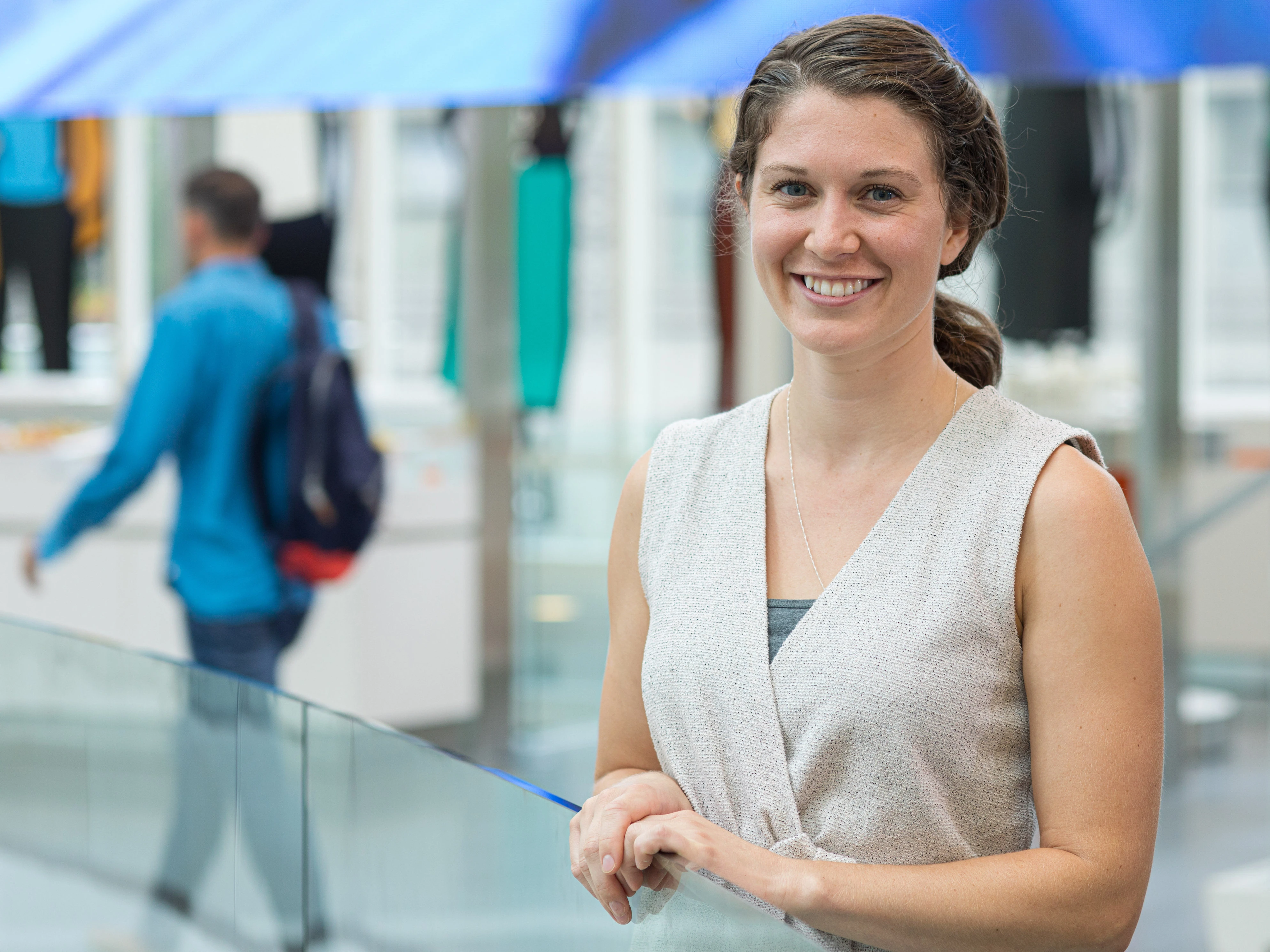 Data Science Katherine Keith is a Ph.D. Fellow at Bloomberg. (Photographer: Lori Hoffman/Bloomberg)