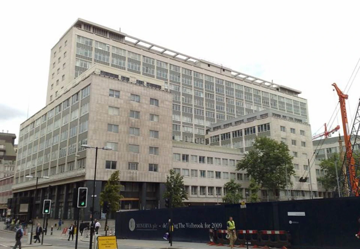 Bucklersbury House stood on the Bloomberg site before its demolition in 2010.