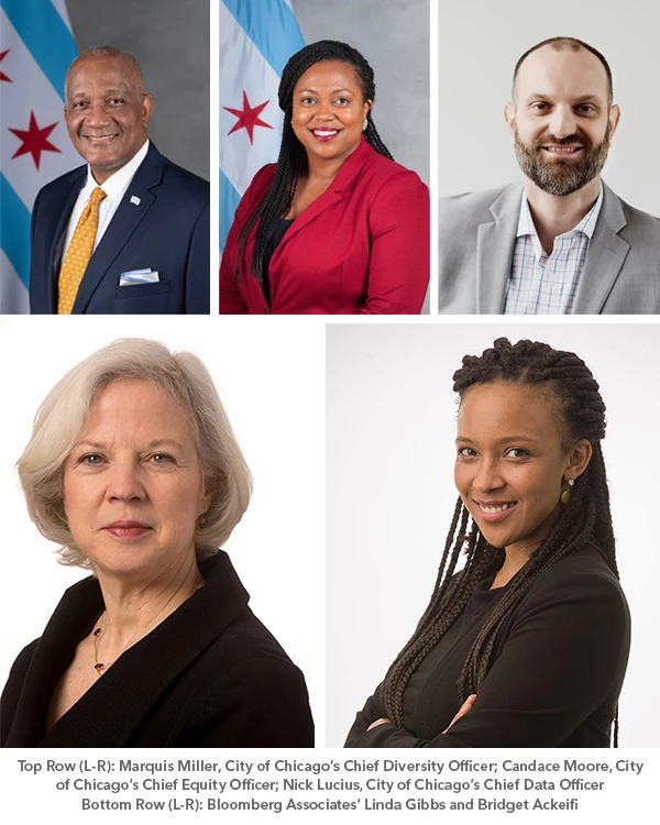 Collage-A Images of City of Chicago & Bloomberg Associates' participants