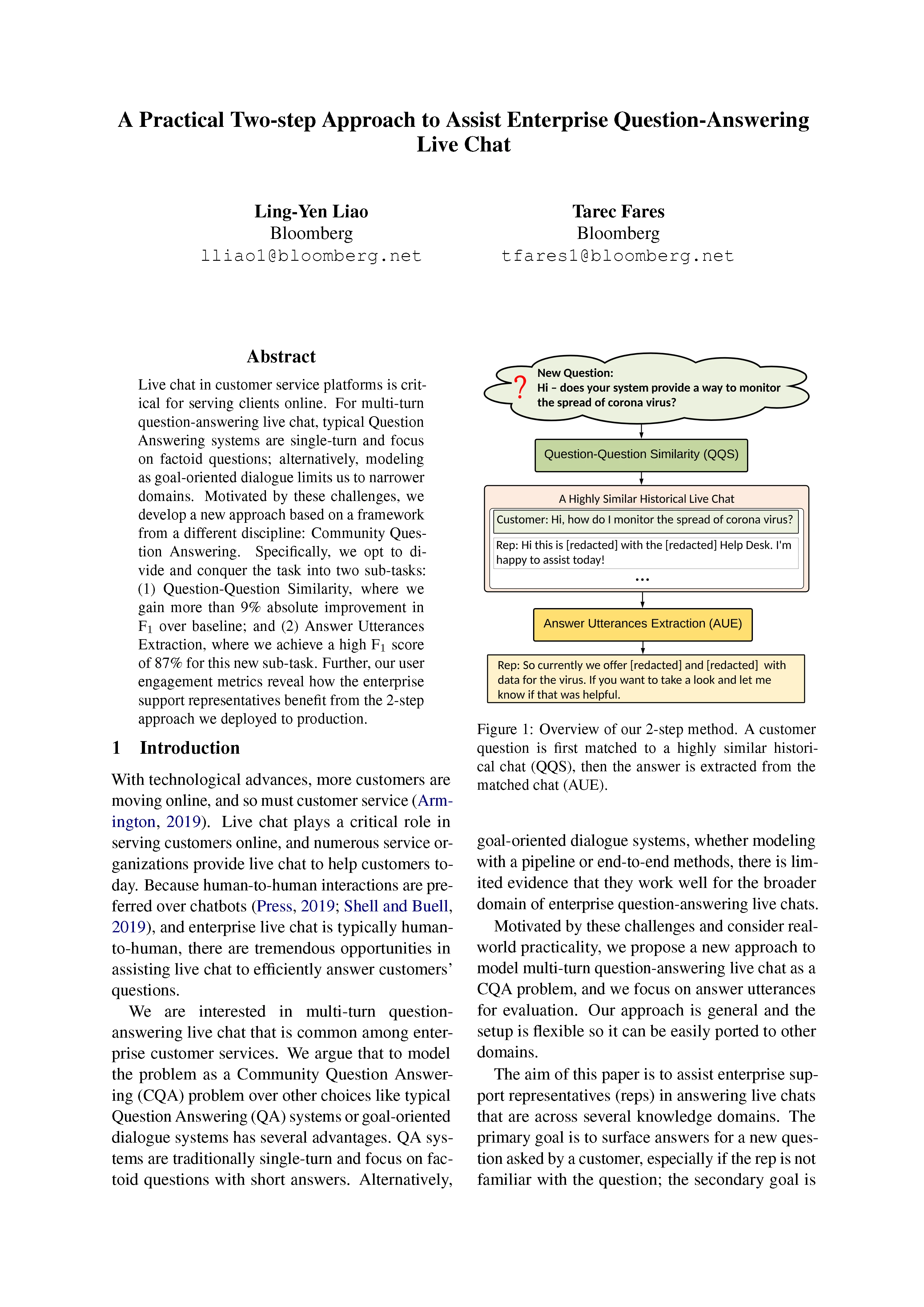 CameraReady_IPWG_SIGDIAL_2021_SR_Paper_Page_01 Click here to read "A Practical Two-step Approach to Assist Enterprise Question-Answering Live Chat" published at SIGDIAL 2021 on July 31, 2021