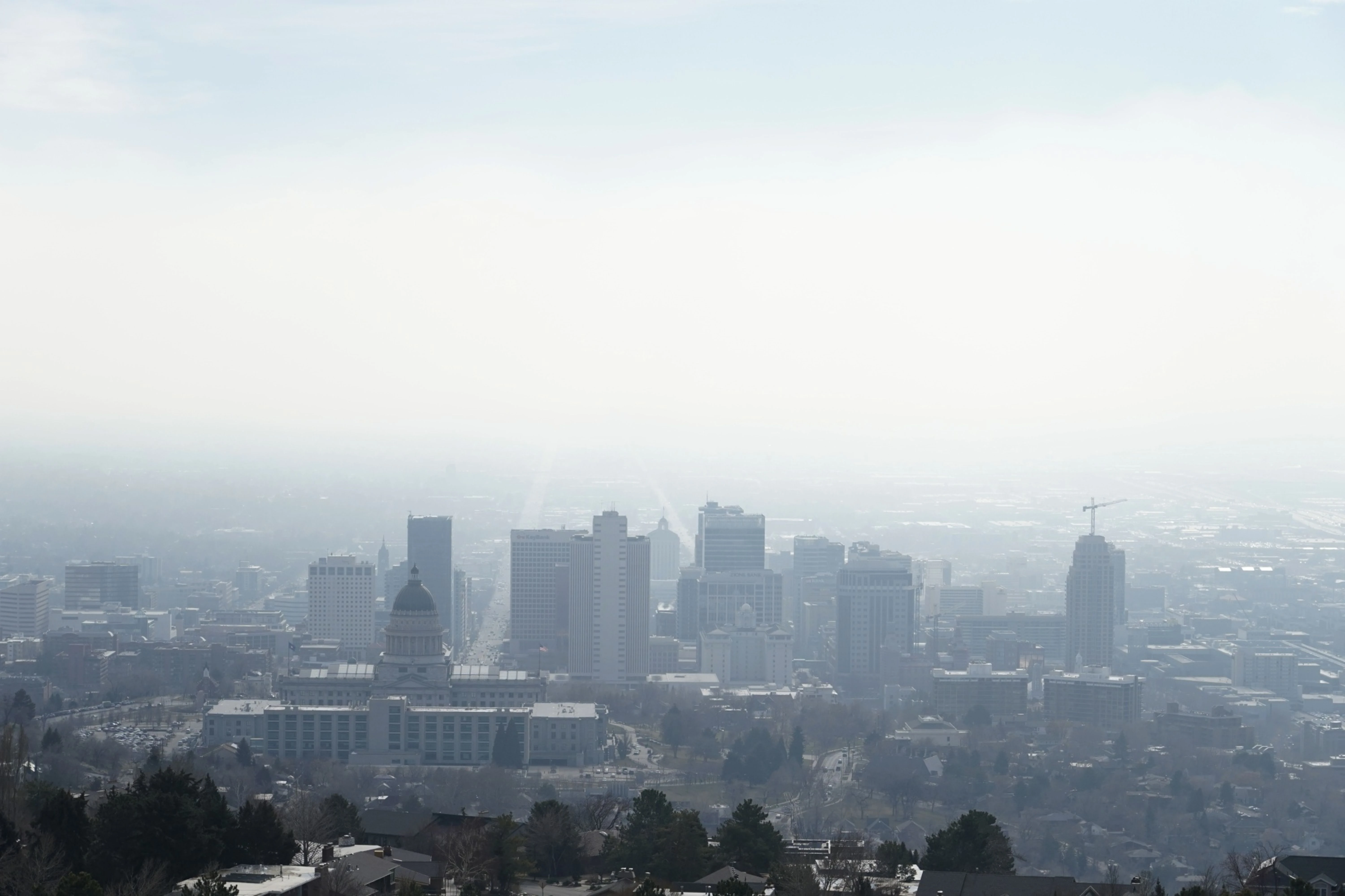 Pollution Inversions Return To Utah air pollution