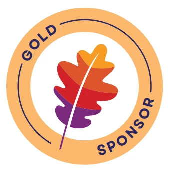 ASF-Gold-Sponsor-newlogo The Apache Gold Sponsor logo is a gold ring, laden with "Gold Sponsor" text wrapped around it. Inside the ring is the Apache oak leaf, chosen for its resonance with the values that define The ASF and its communities. The oak leaf is colored with purple at the bottom, ranging upward to red, then orange at the top.