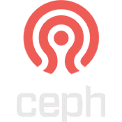 Ceph-Project-Logo The CEPH logo is a round, red icon with two concentric circles surrounding a dot. The two circles open at the bottom.