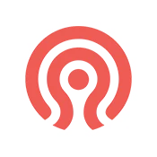 Ceph_Logo_Stacked_RGB_Reversed_120411_fa-175×175 The CEPH logo is a round, red icon with two concentric circles surrounding a dot. The two circles open at the bottom.