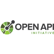 OpenAPI_Pantone-768×204 The OpenAPI Initiative logo is a green and gray pie chart with a dotted line rising up and to the right from the center. To the right is gray all-caps text reading "OPEN API" with a small green all-caps "Initiative" written underneath and set to the right.