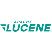 apache-lucene-logo The Apache Lucene logo is a seafoam-green/blue all-caps "Apache Lucene" with a stylized vector indicating motion on the left side.