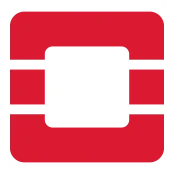 The Openstack logo is a thick red square with rounded corners, giving the impression of the letter "O", despite the boxy shape.