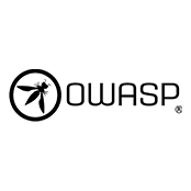 owasp-logo The Open Web Application Security Project (OWASP) Foundation logo is a black round circle with a wasp inside it; here it is shown with its OWASP wordmark combination.