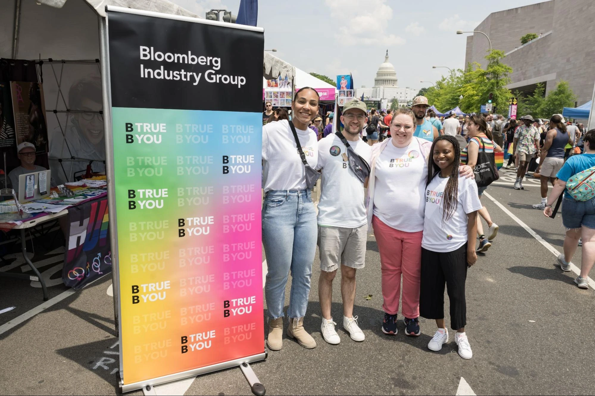 image11 Bloomberg Industry Group (INDG) members participated in this year’s Pride parade in Washington, D.C.
