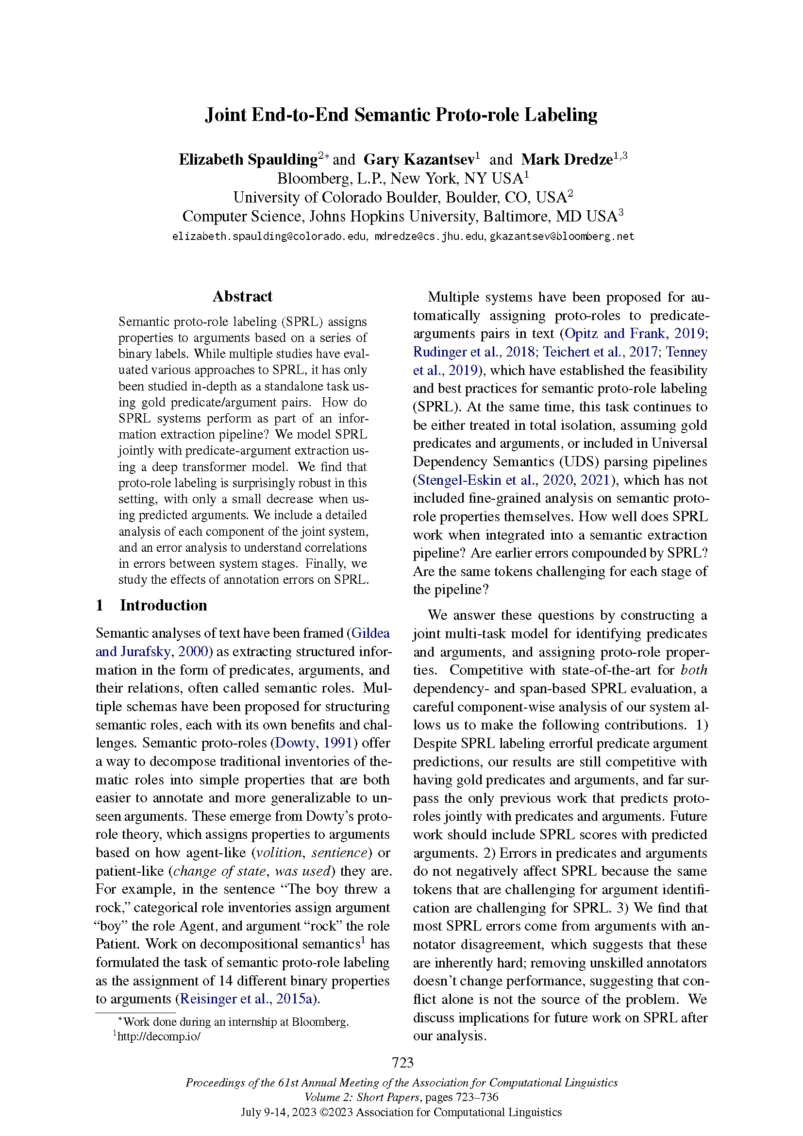 2023.acl-short.63-Joint-End-to-End-Semantic-Proto-role-Labeling_Page_01 Front page of ACL 2023 paper "Joint End-to-End Semantic Proto-role Labeling"