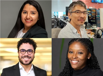 Four diverse Bloomberg employees