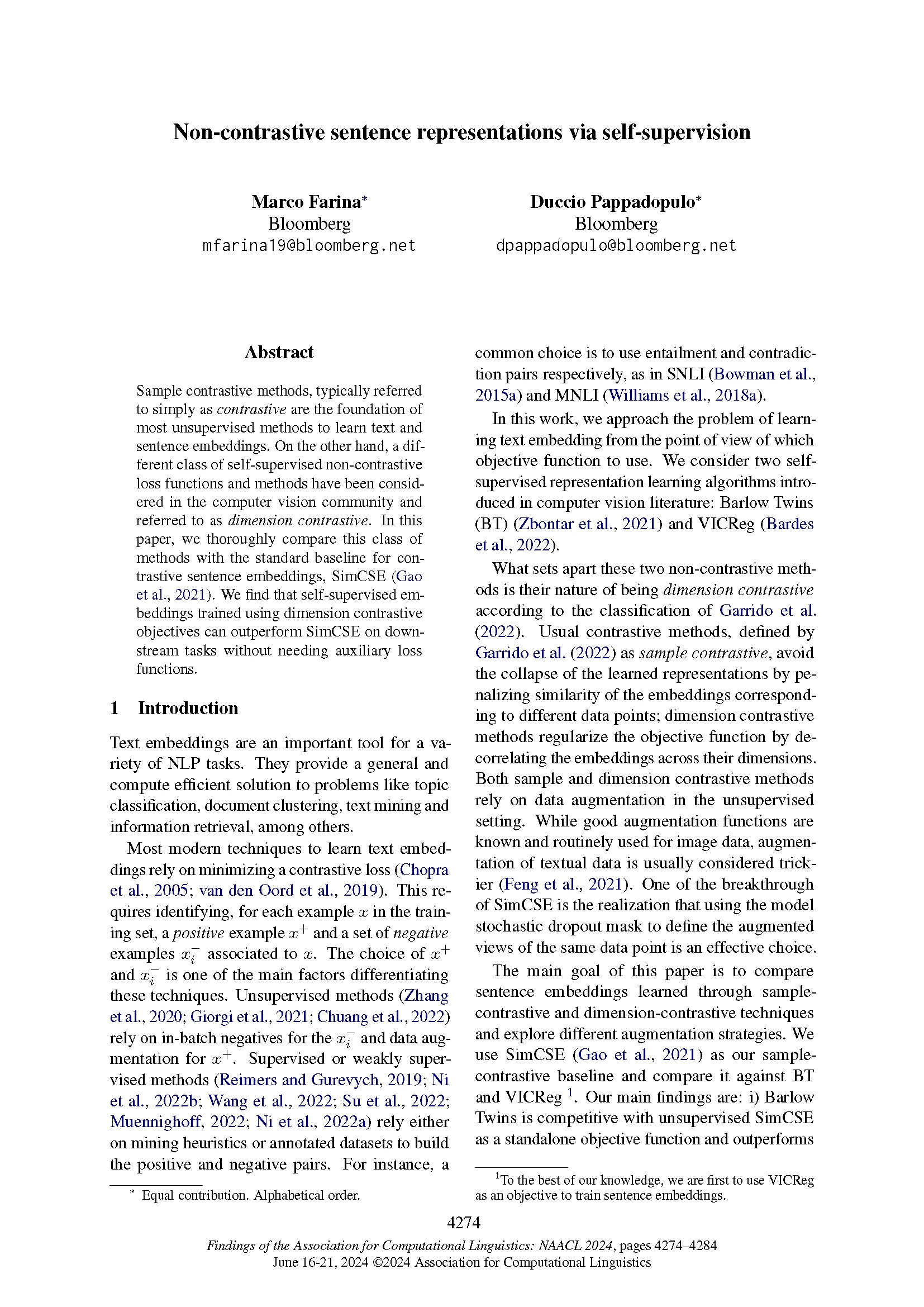 Bloomberg’s AI Group Publishes 3 Research Papers at NAACL 2025