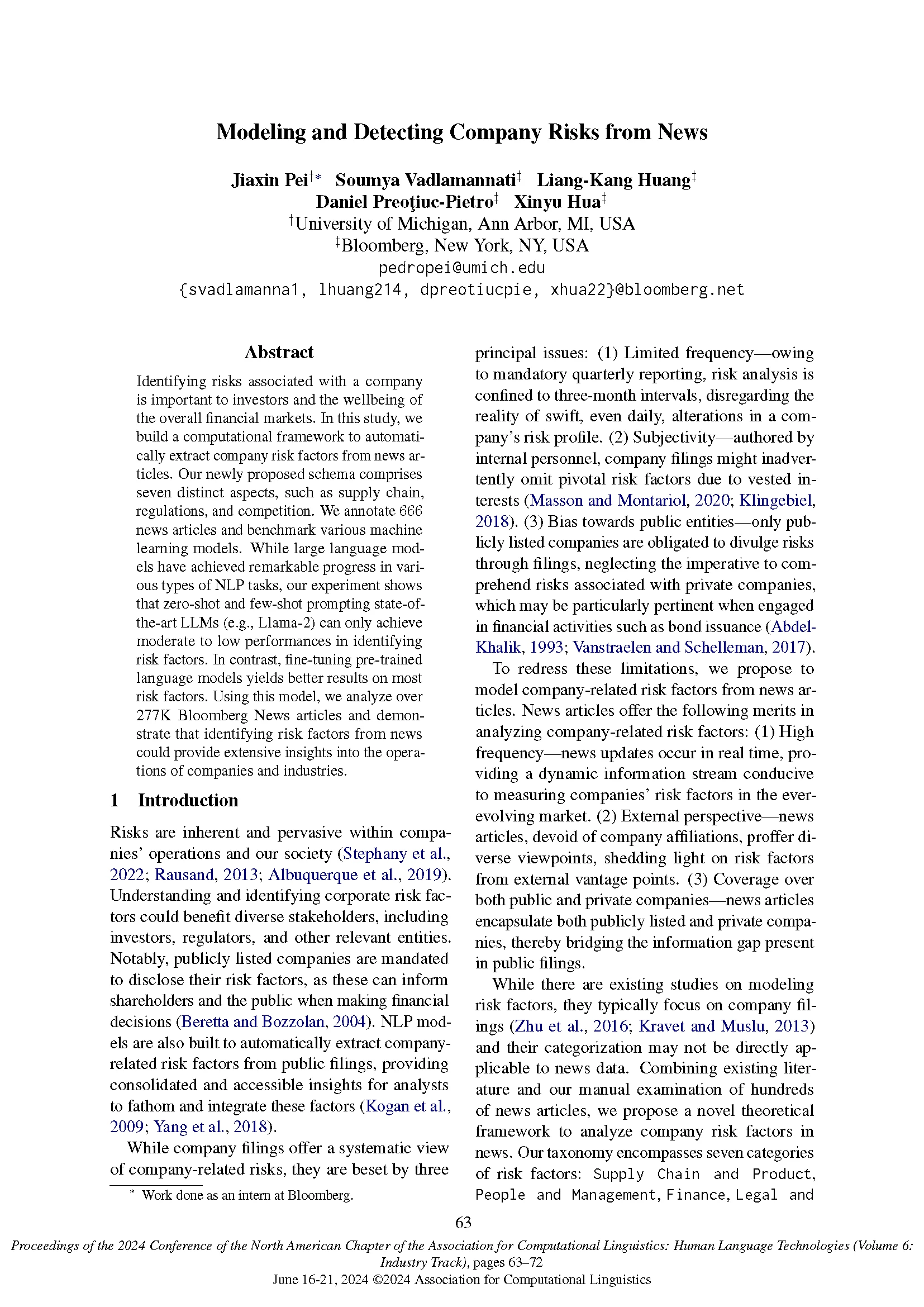 Bloomberg’s AI Group Publishes 3 Research Papers at NAACL 2025