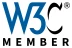 w3c-member World Wide Web Consortium logo