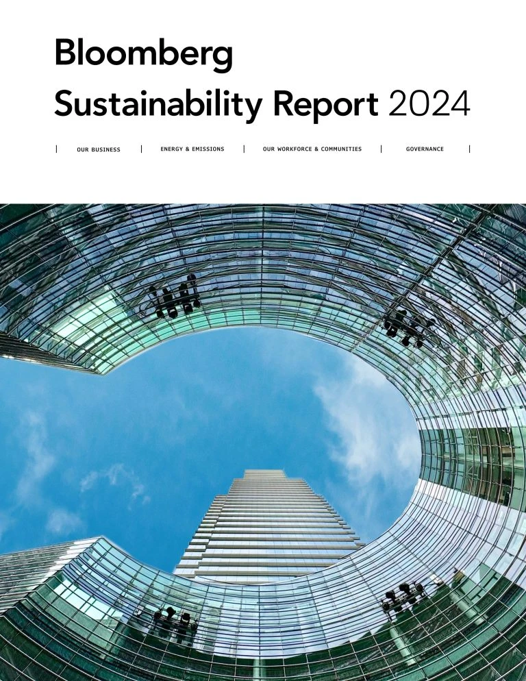 Bloomberg Sustainability Report 2024 Bloomberg Sustainability Report 2024