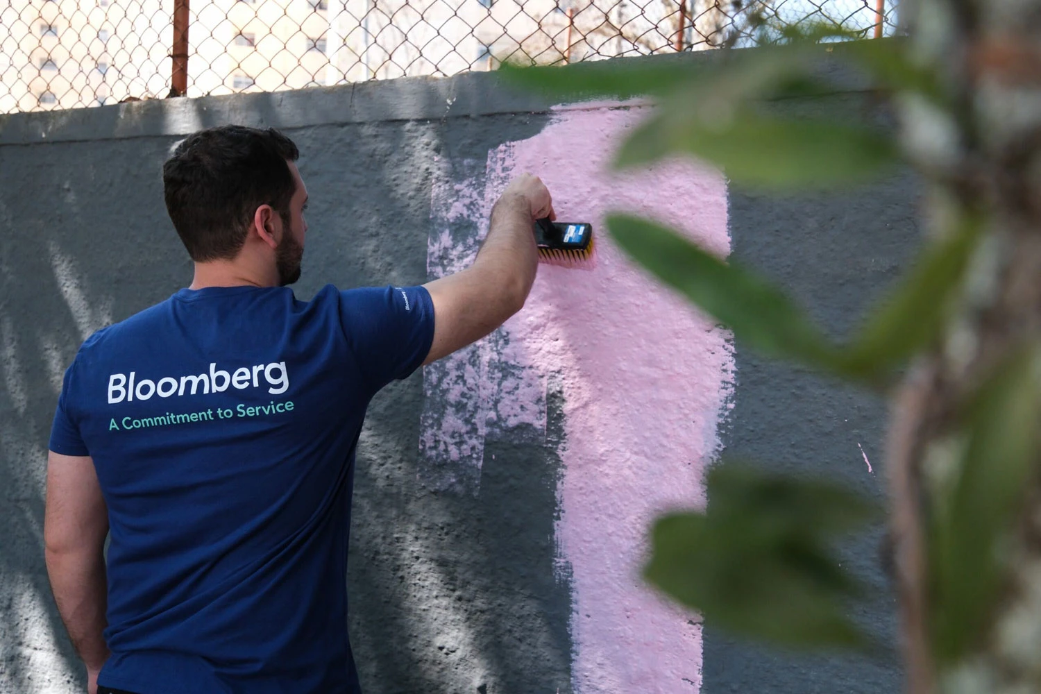 Bloomberg Team Members Volunteering Bloomberg Team Members Volunteering