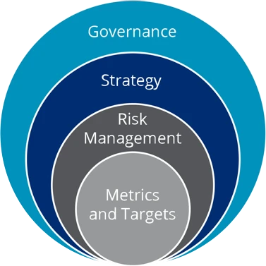 metrics and ttargets, risk management, strategy, governance