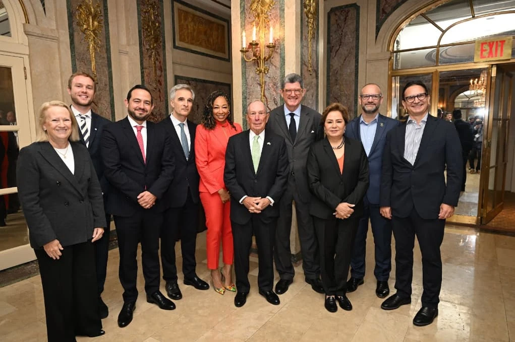 GFANZ Co-Chair Michael R. Bloomberg and Caribbean Network Advisory Board Members