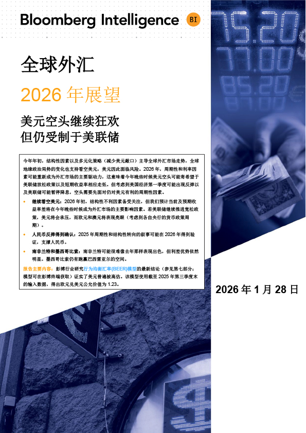 全球外汇2026年展望