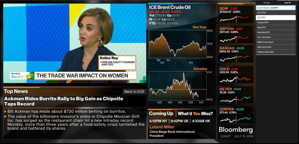 Can I restore Bloomberg TV on the web to the old format? | Bloomberg