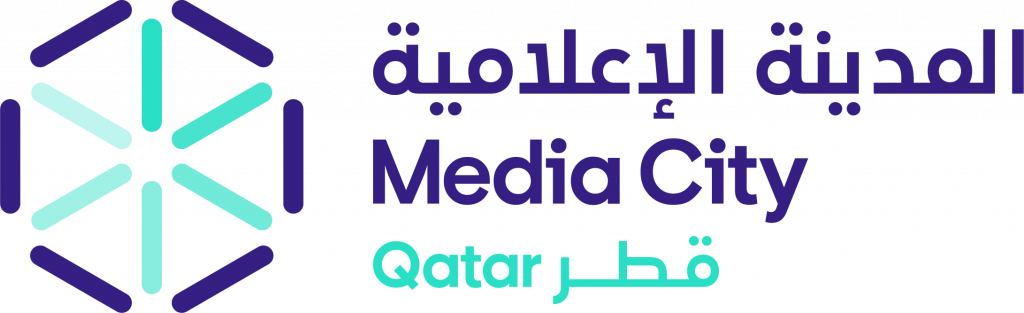 Qatar Media City Horizontal Logo
