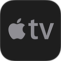 Bloomberg on Apple TV Logo