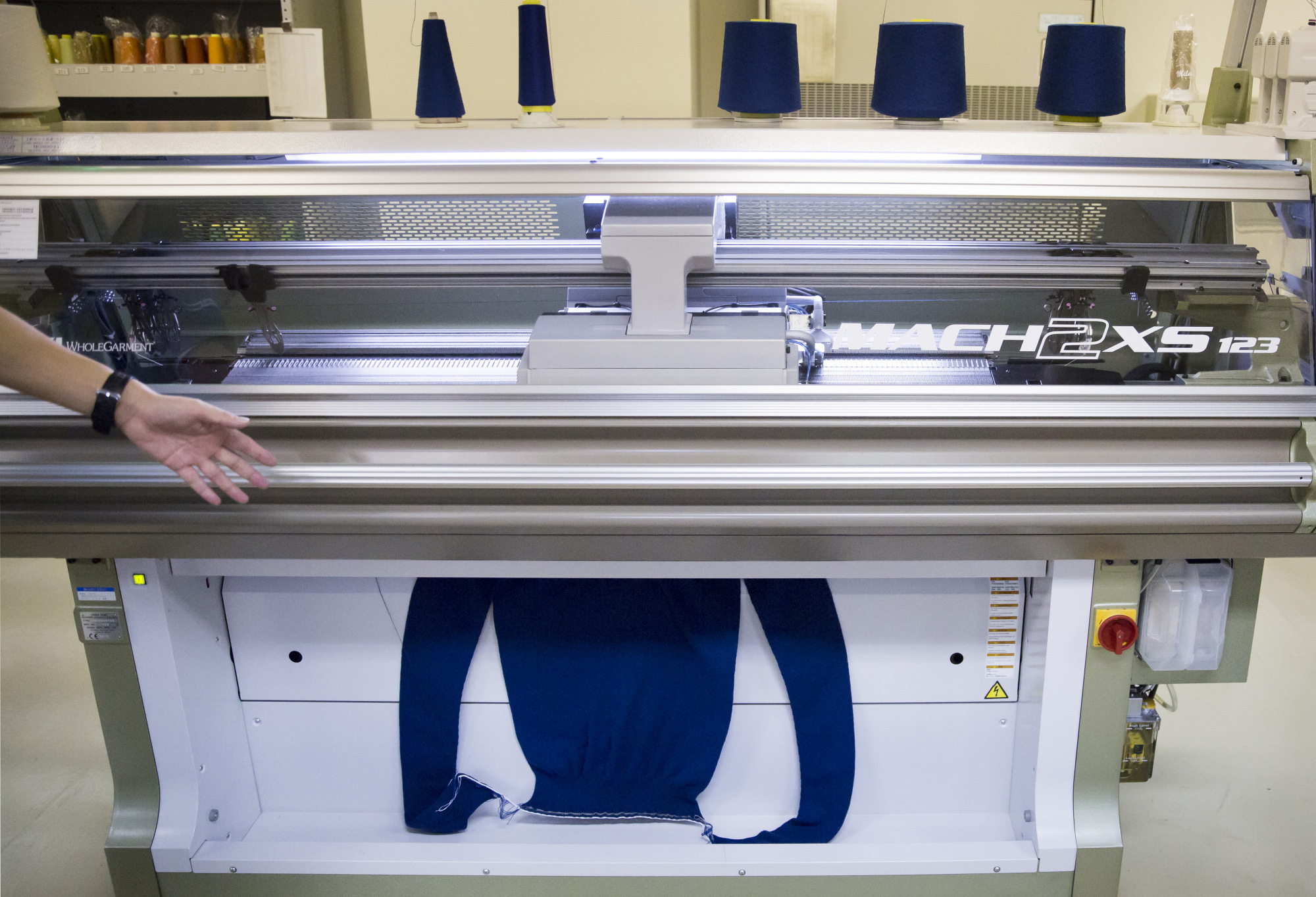 These HiTech Knitting Machines Will Soon Be Making Car Parts
